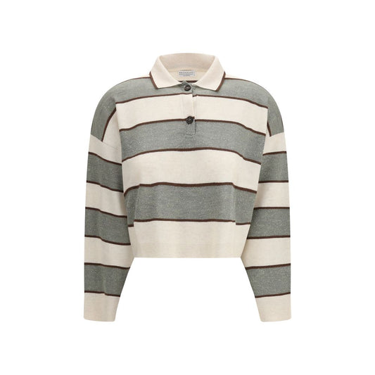 Brunello Cucinelli Multicolor Wool Oves Aries T-Shirt Brunello Cucinelli