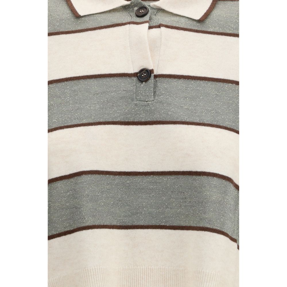 Brunello Cucinelli Multicolor Wool Oves Aries T-Shirt Brunello Cucinelli