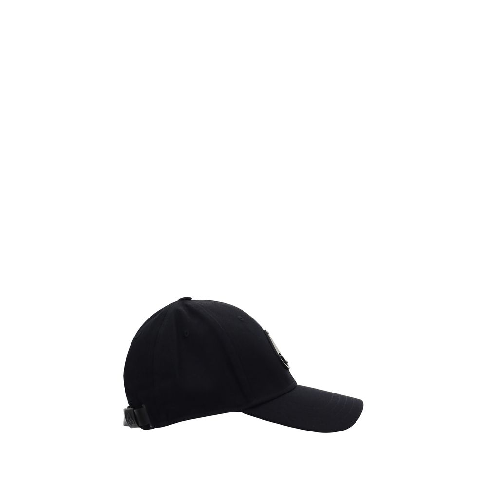 Moose Knuckles Black Cotton Cap Baseball Hat Moose Knuckles