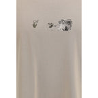Off-White Beige Cotton Sportswear Off-White