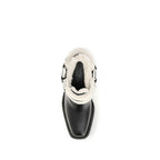 Rabanne Black Calf Leather Bos Taurus Ankle Boots Rabanne