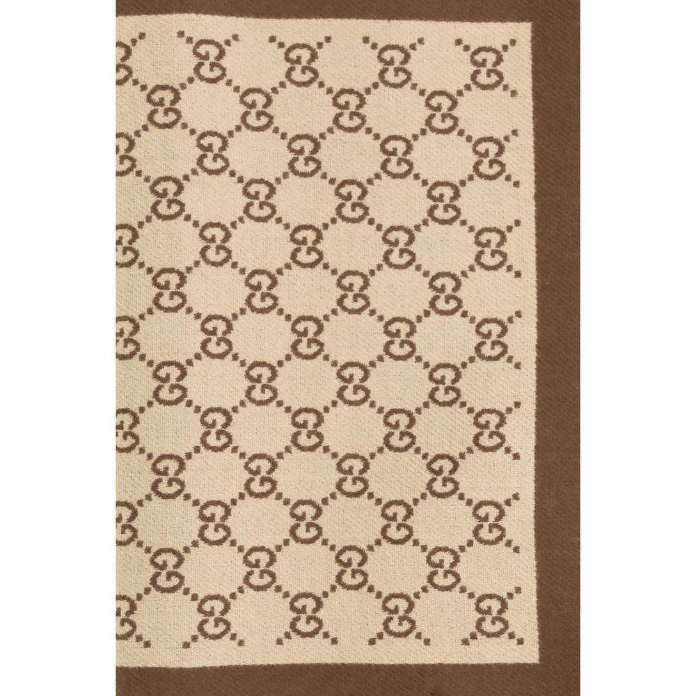 Gucci Beige Wool Oves Aries Scarf Gucci