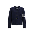 Thom Browne Blue Wool Oves Aries Full-Length Jacket Thom Browne