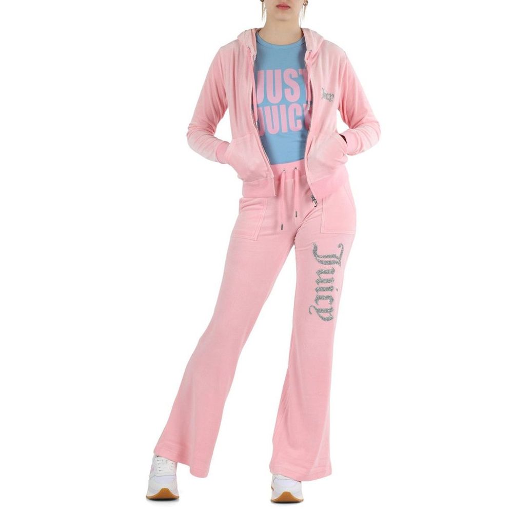 Juicy Couture Pink Polyester Sweatshirt Juicy Couture
