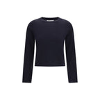 Extreme Cashmere Blue Cotton Long Sleeve T-Shirt Extreme Cashmere