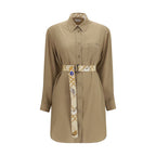 Burberry Beige Silk Casual Dress