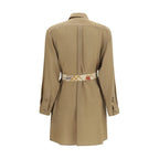 Burberry Beige Silk Casual Dress