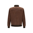 Valstar Brown Calf Leather Bos Taurus Bomber Valstar