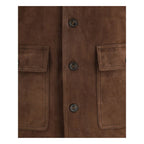 Valstar Brown Calf Leather Bos Taurus Bomber Valstar