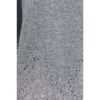 Ermanno Scervino Gray Cashmere Sweater Ermanno Scervino