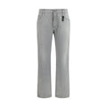 Ermanno Scervino Gray Cotton Boyfriend Jeans Ermanno Scervino