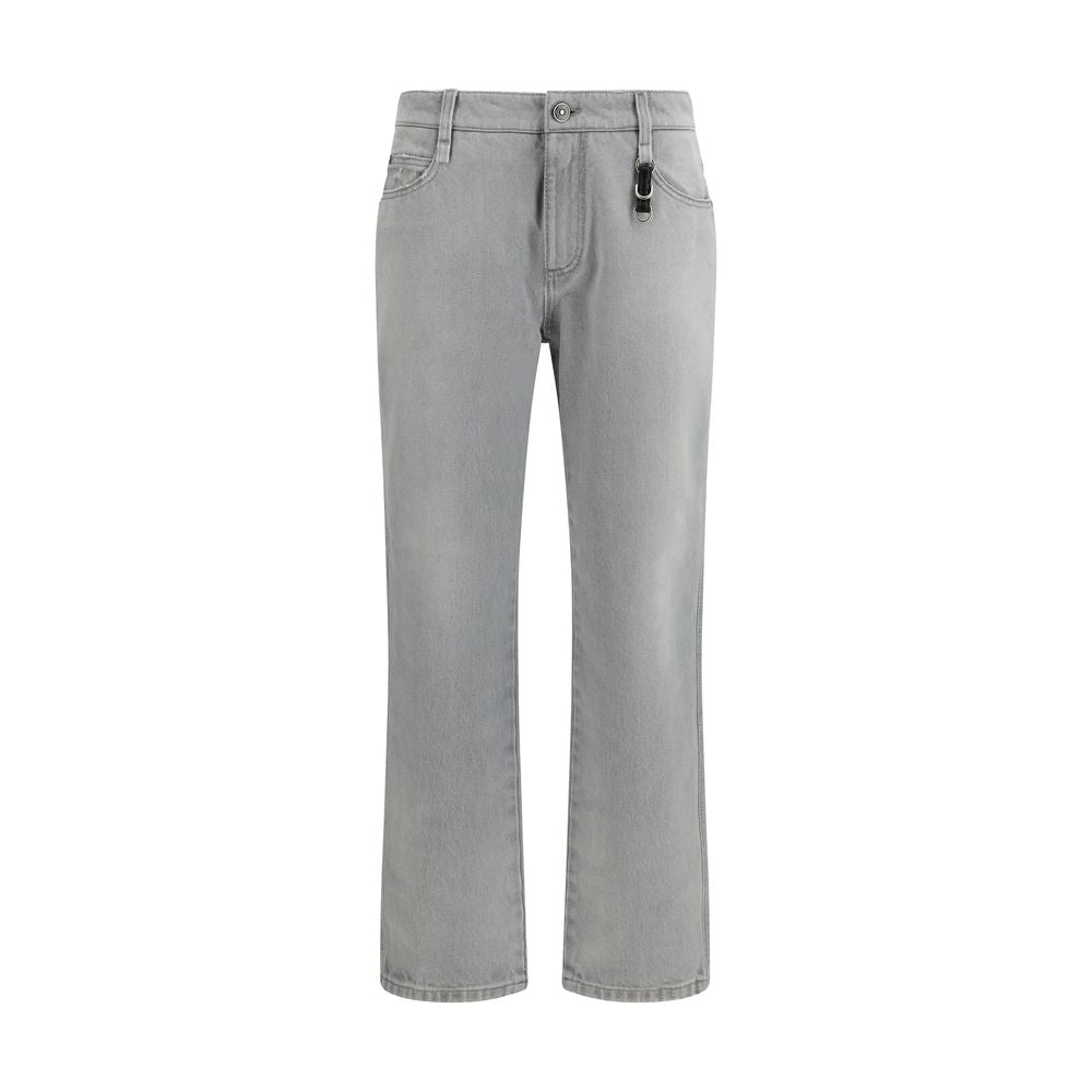Ermanno Scervino Gray Cotton Boyfriend Jeans Ermanno Scervino