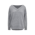 Ermanno Scervino Gray Cashmere Sweatshirt Ermanno Scervino
