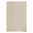 Brunello Cucinelli White Cashmere Casual Pants Brunello Cucinelli