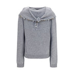 Prada Gray Cashmere Sweatshirt