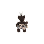 Burberry Brown Wool Oves Aries Keychain