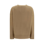 Allude Beige Cashmere Sweatshirt