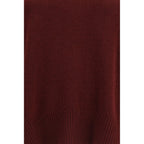 Allude Bordeaux Cashmere Sweatshirt