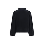 Allude Black Cashmere Turtleneck
