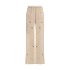 Forte_Forte Multicolor Viscose Flared Pants Forte_Forte
