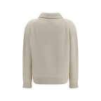 Forte_Forte White Wool Oves Aries Cardigan