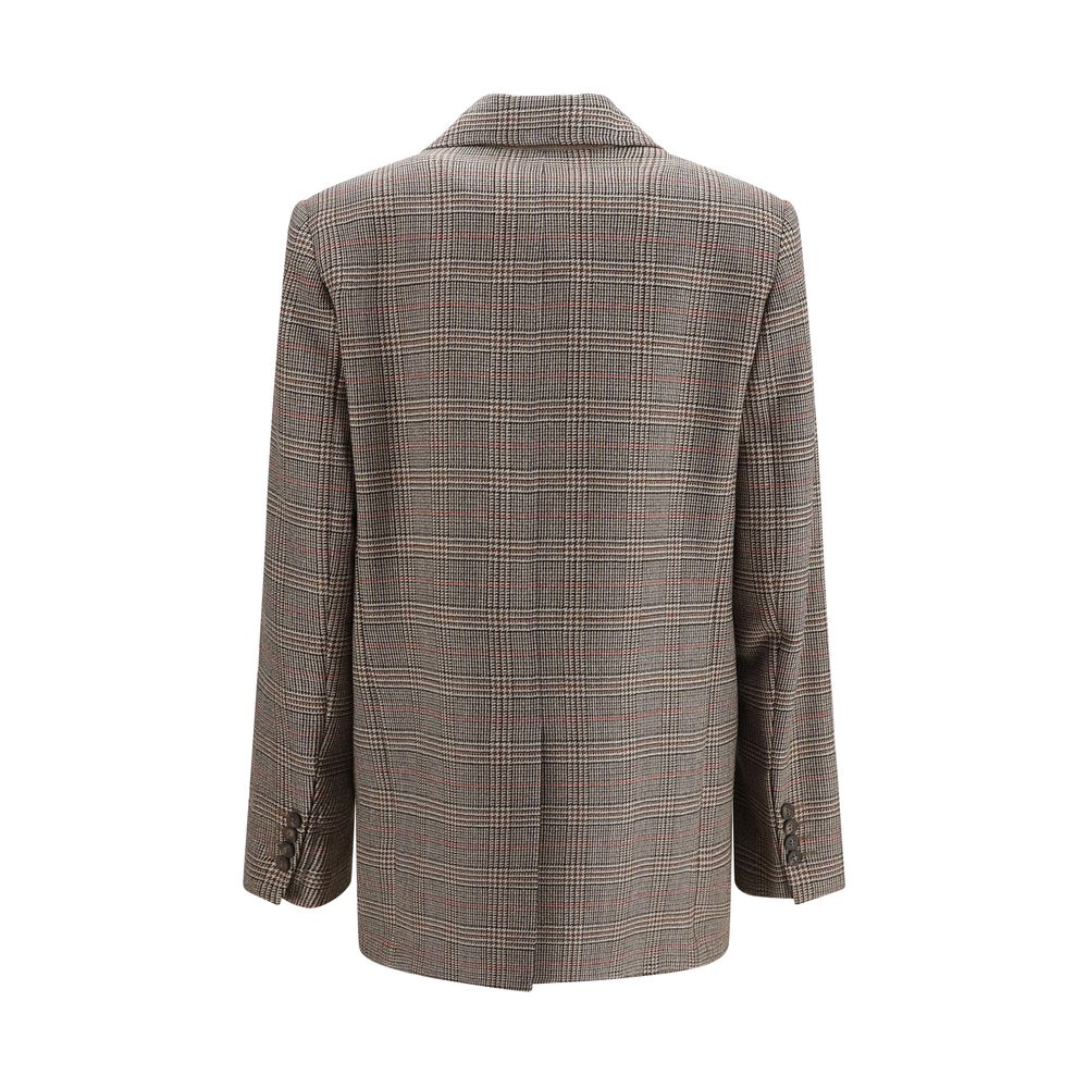 Max Mara Brown Wool Oves Aries Blazer Max Mara