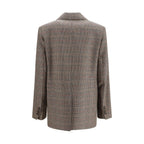 Max Mara Brown Wool Oves Aries Blazer Max Mara