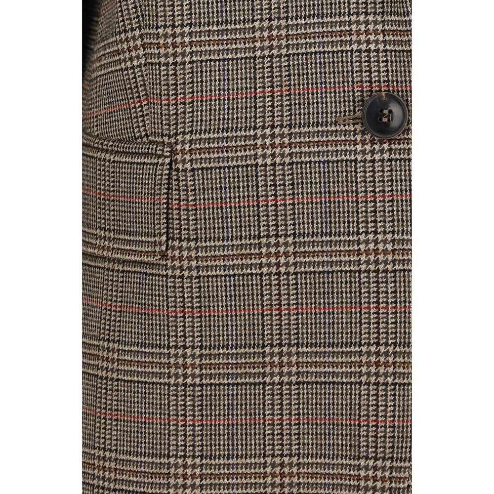 Max Mara Brown Wool Oves Aries Blazer Max Mara