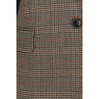 Max Mara Brown Wool Oves Aries Blazer Max Mara