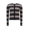 Max Mara Blue Silk Cardigan Max Mara