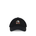 Parajumpers Black Cotton Cap Baseball Hat Parajumpers
