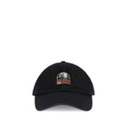 Parajumpers Black Cotton Cap Baseball Hat Parajumpers
