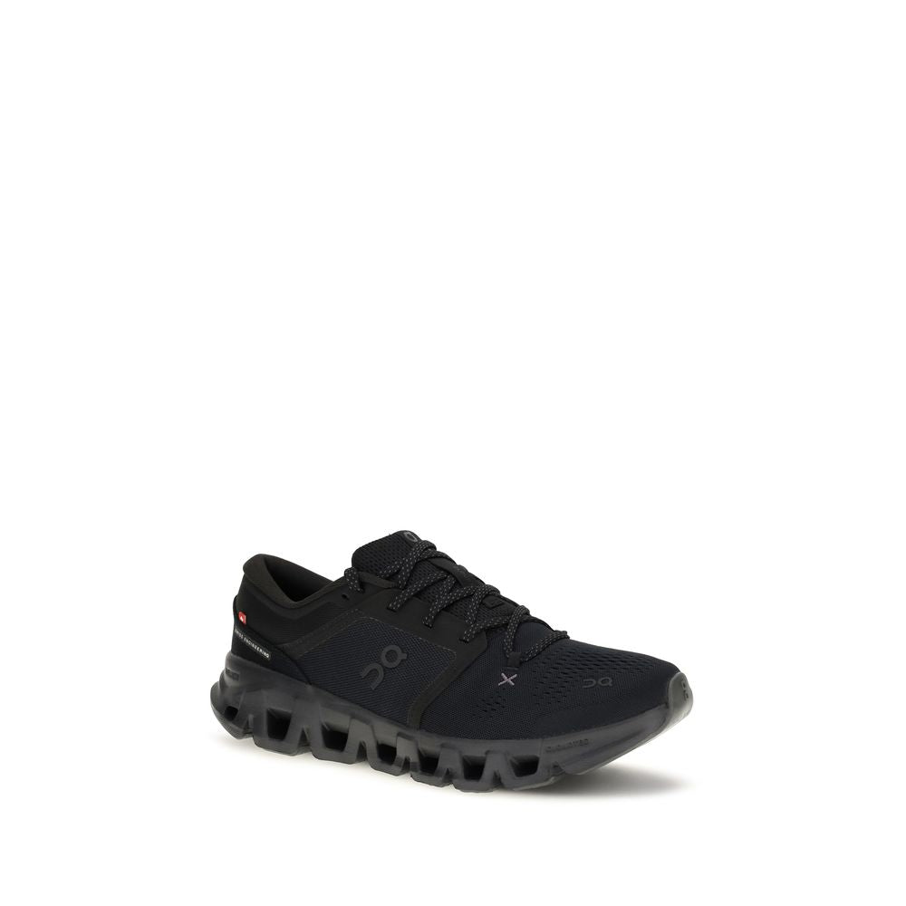 ON Black Fabric Athletic Sneakers ON