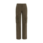 Burberry Bicolor Cotton Cargo Pants Burberry