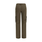 Burberry Bicolor Cotton Cargo Pants Burberry