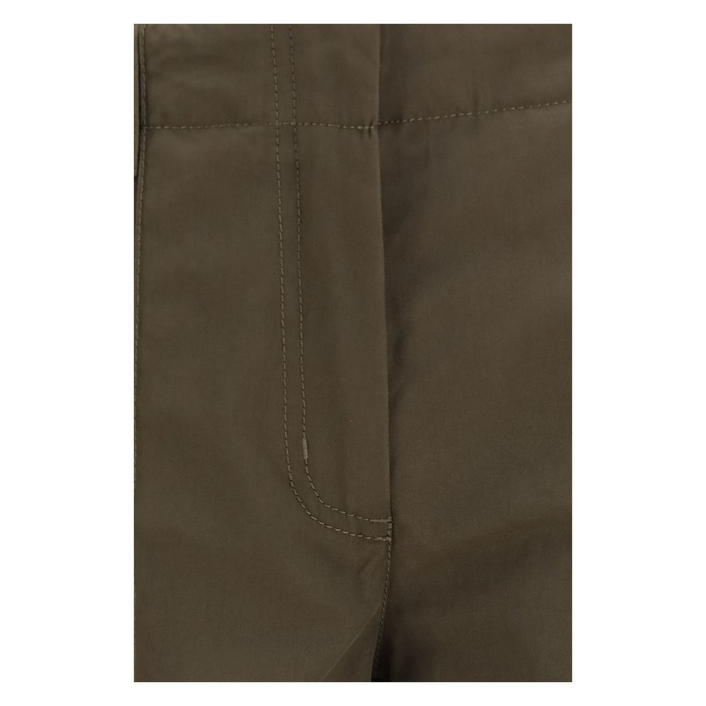 Burberry Bicolor Cotton Cargo Pants Burberry