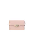 Valentino Garavani Pink Calf Leather Bos Taurus Shoulder Bag Valentino Garavani