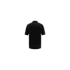 Prada Black Wool Oves Aries Polo Shirt Prada