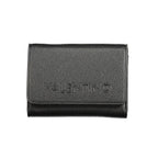 Mario Valentino Black Polyurethane Women's Wallet
