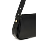 Tory Burch Black Calf Leather Bos Taurus Shoulder Bag Tory Burch