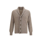 Brooksfield Beige Wool Oves Aries Cardigan Brooksfield