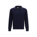 Brooksfield Blue Wool Oves Aries Cardigan Brooksfield