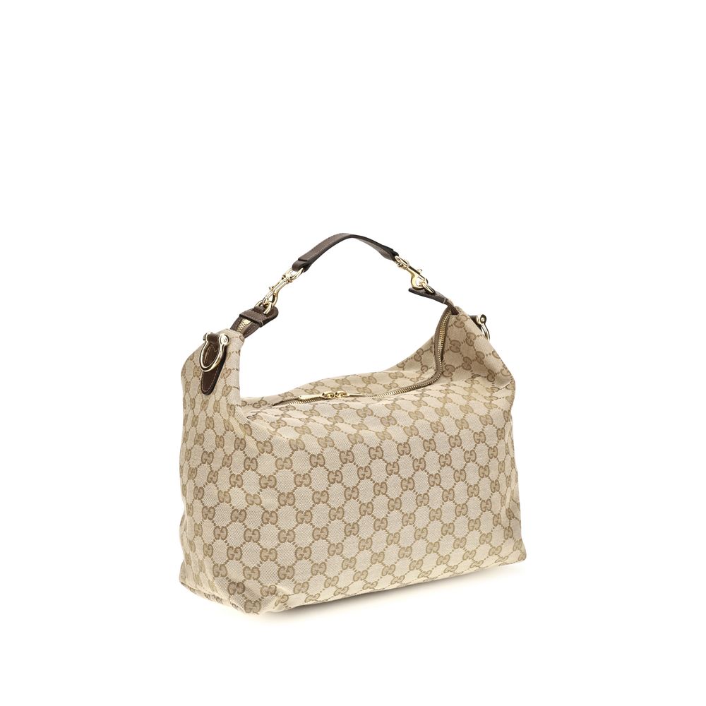Gucci Beige Fabric Shoulder Bag Gucci