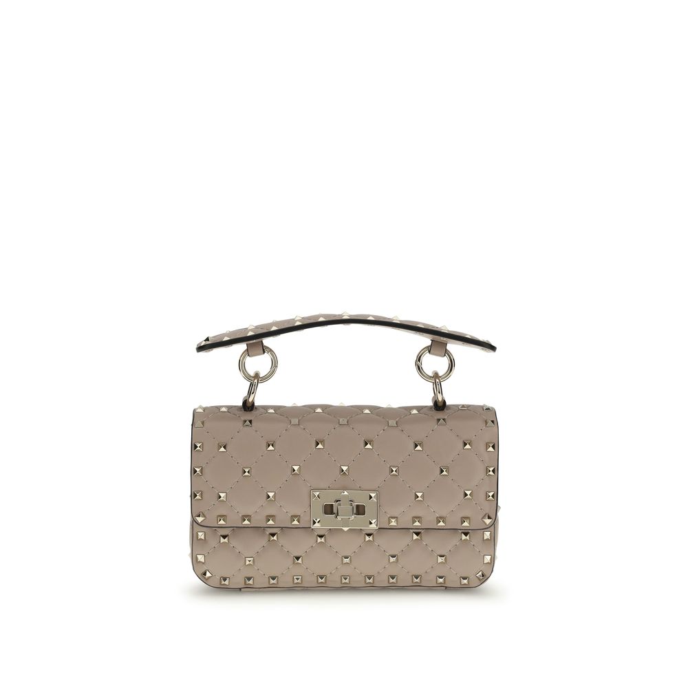Valentino Garavani Pink Calf Leather Bos Taurus Handbag Valentino Garavani