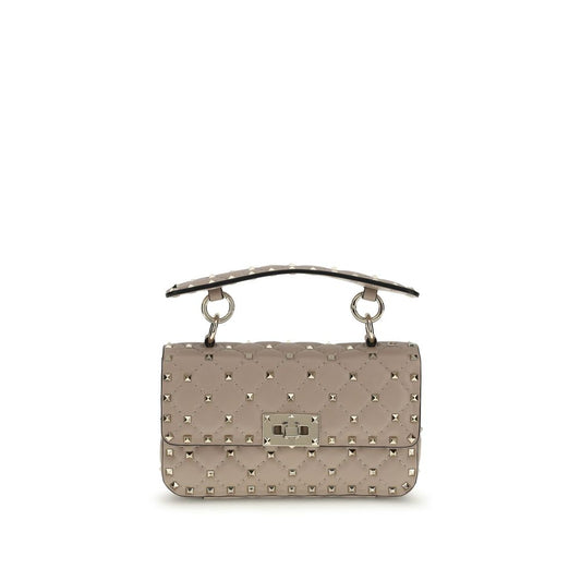 Valentino Garavani Pink Calf Leather Bos Taurus Handbag Valentino Garavani