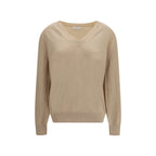 Malo Beige Cashmere Sweater Malo