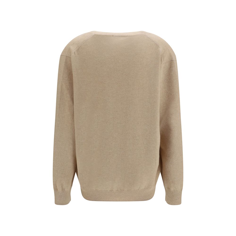 Malo Beige Cashmere Sweater Malo