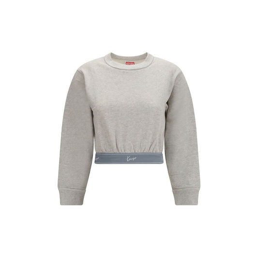 Kenzo Gray Cotton Sweatshirt Kenzo