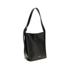 Jil Sander Black Calf Leather Bos Taurus Handbag Jil Sander