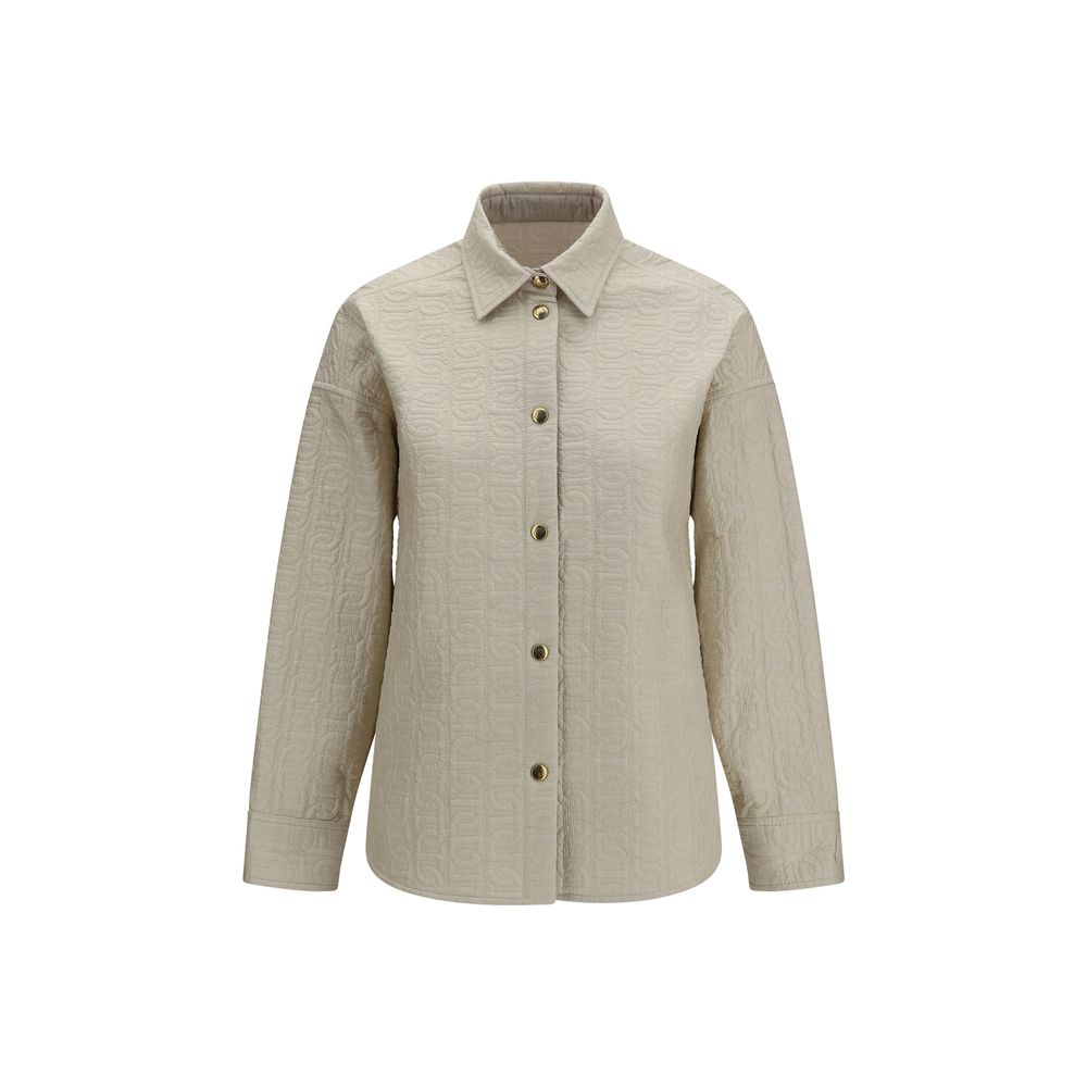 Moncler Beige Polyamide Jacket - Eljoys Fashion 
